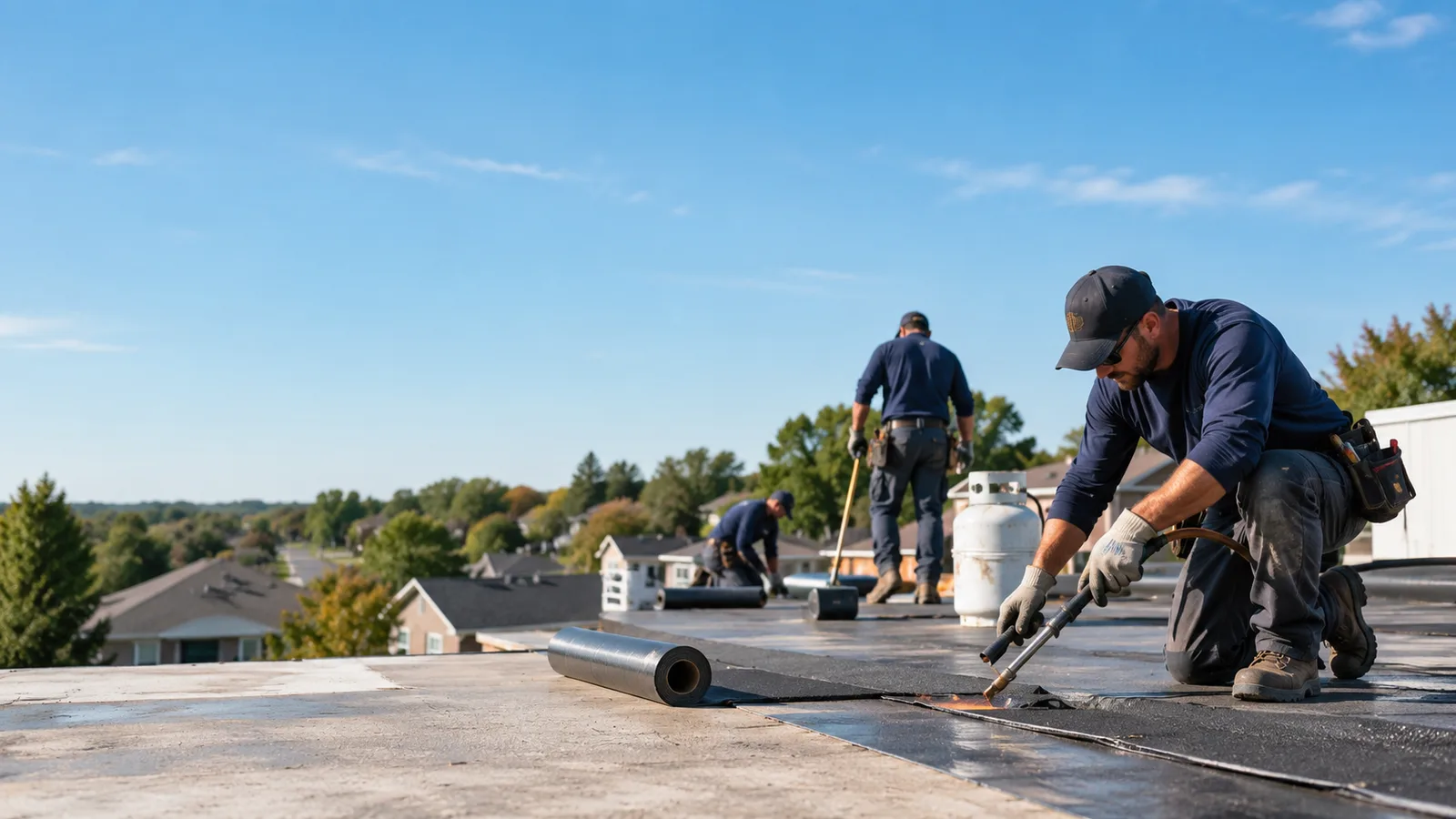 Flat Roof Leak Repair providers in Union Point, GA